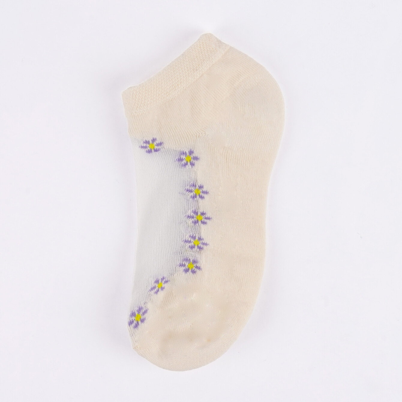 Boutique More Çorap - Krem Üstü Tüllü - 