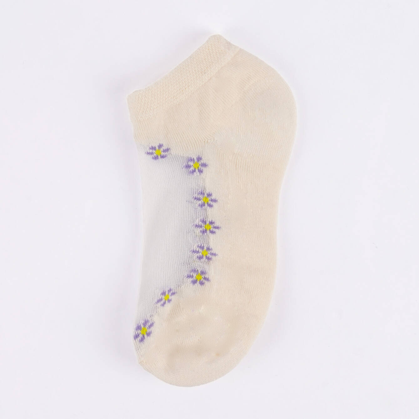 Boutique More Çorap - Krem Üstü Tüllü - 1