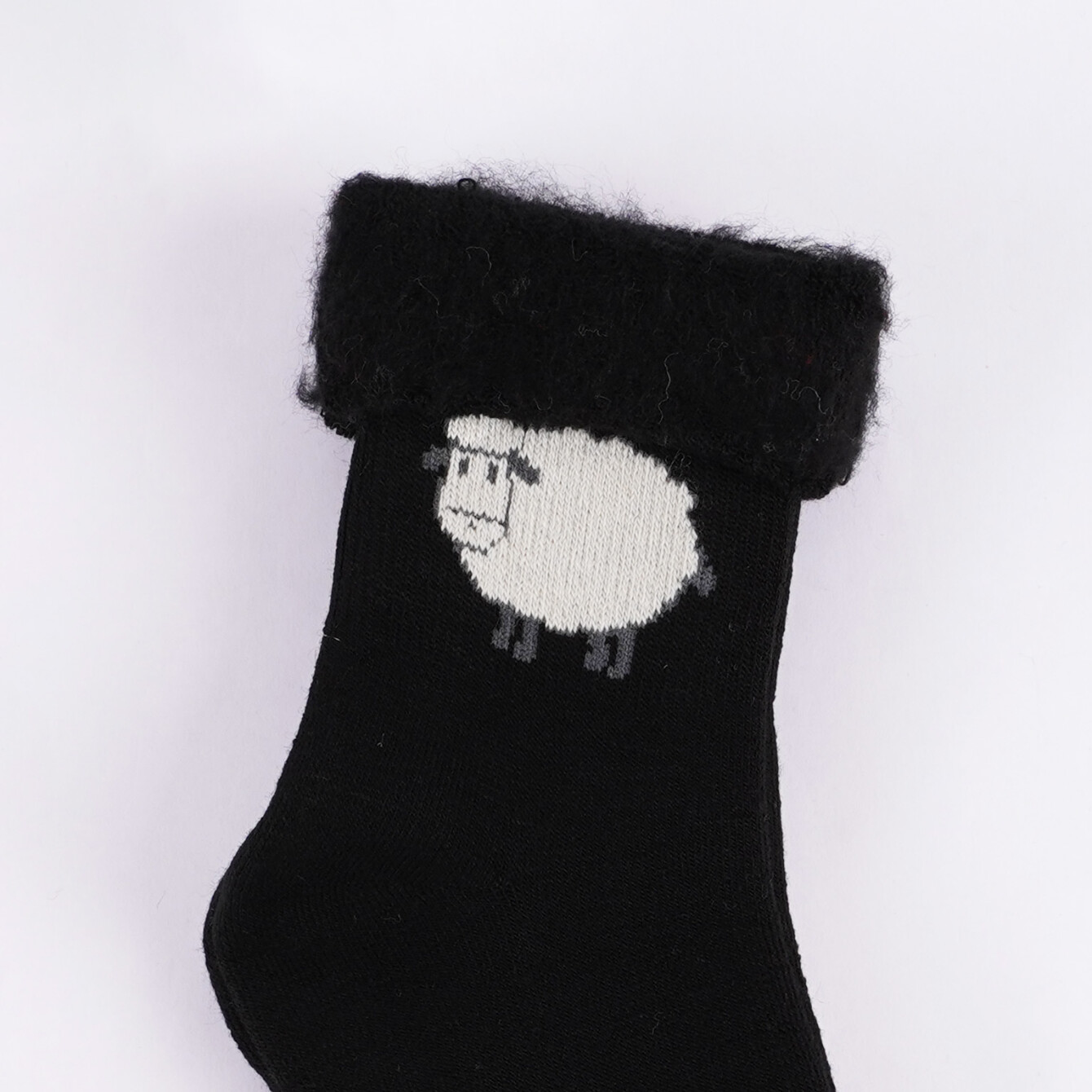 Boutique More Çorap - Siyah Kuzulu - 2