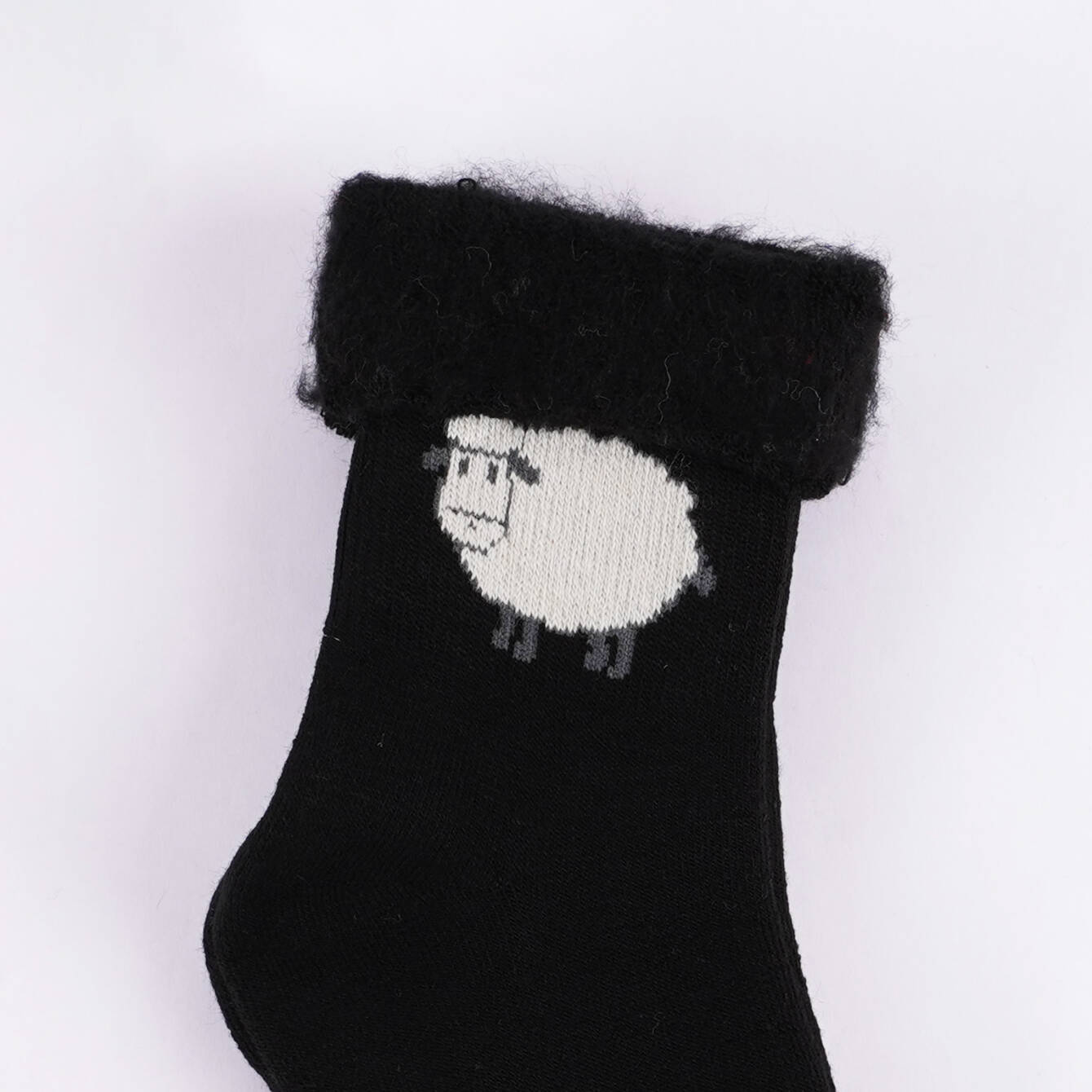 Boutique More Çorap - Siyah Kuzulu - 2