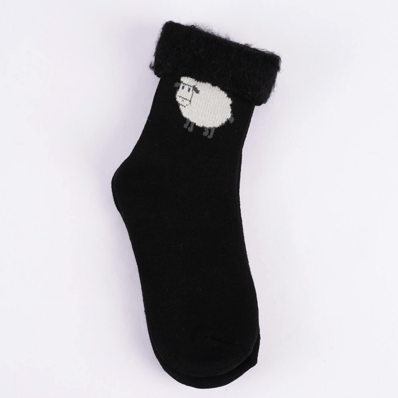 Boutique More Çorap - Siyah Kuzulu - 