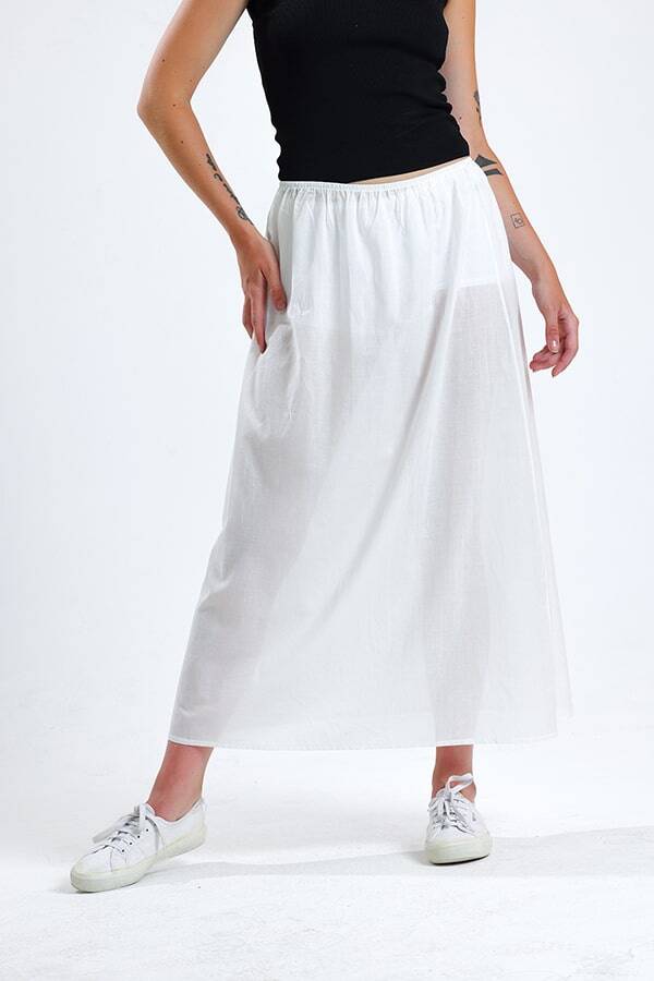 Etek İçliği Beyaz - 2