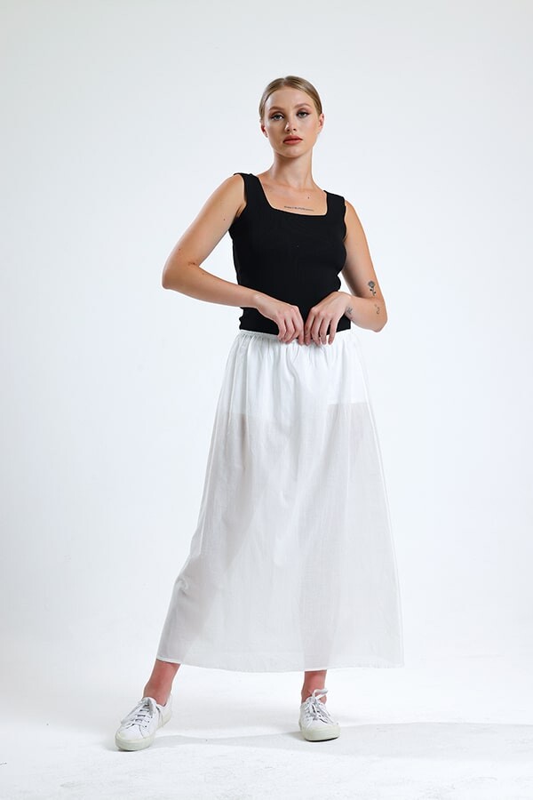 Etek İçliği Beyaz - 