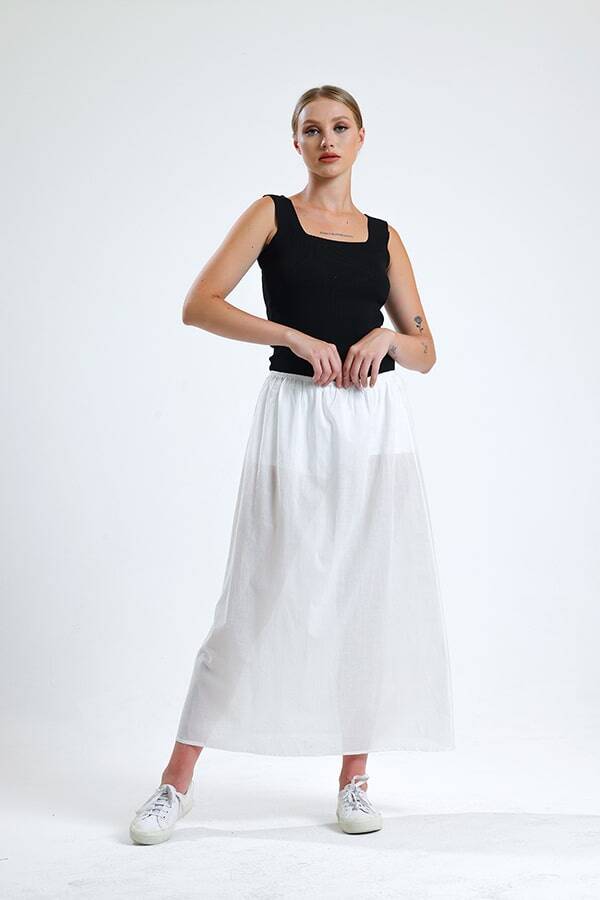 Etek İçliği Beyaz - 1