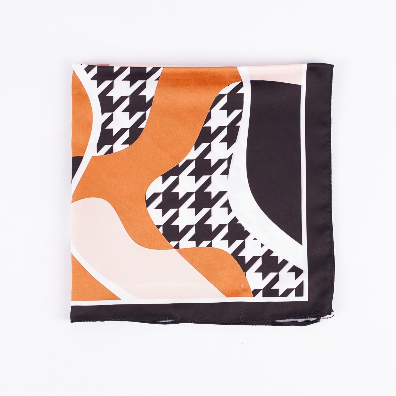 Geometrik Desenli Fular - 