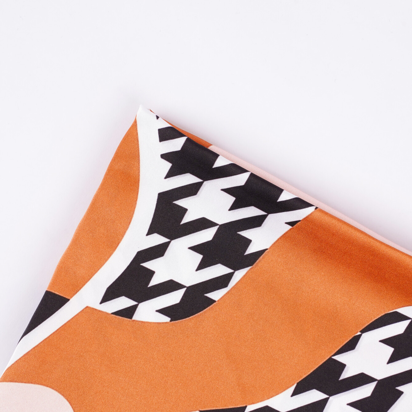 Geometrik Desenli Fular - 4