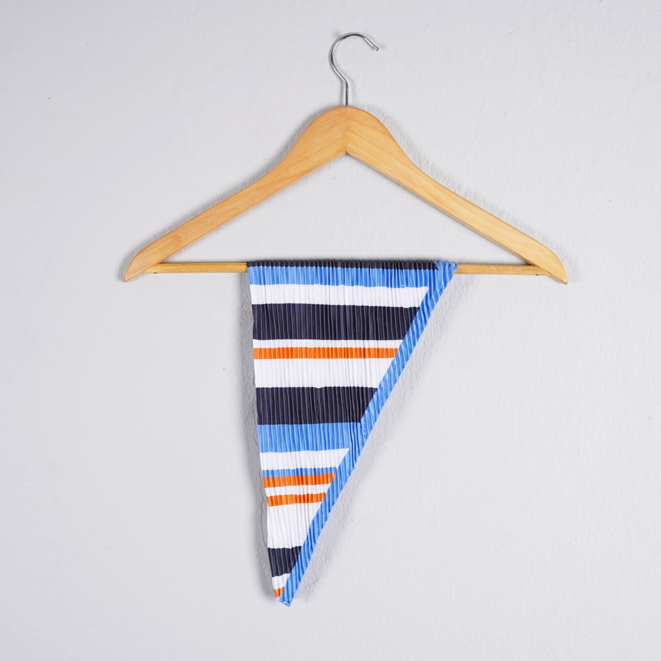 Modern Çizgili Piliseli Fular - 3