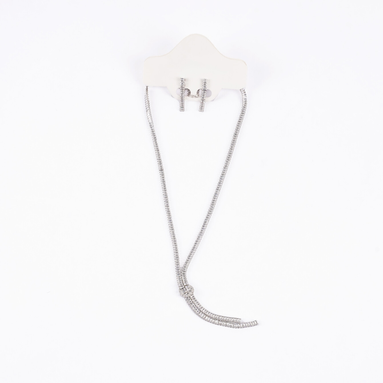 Modern Tasarımlı Takı Seti (Kolye ve Küpe) - 