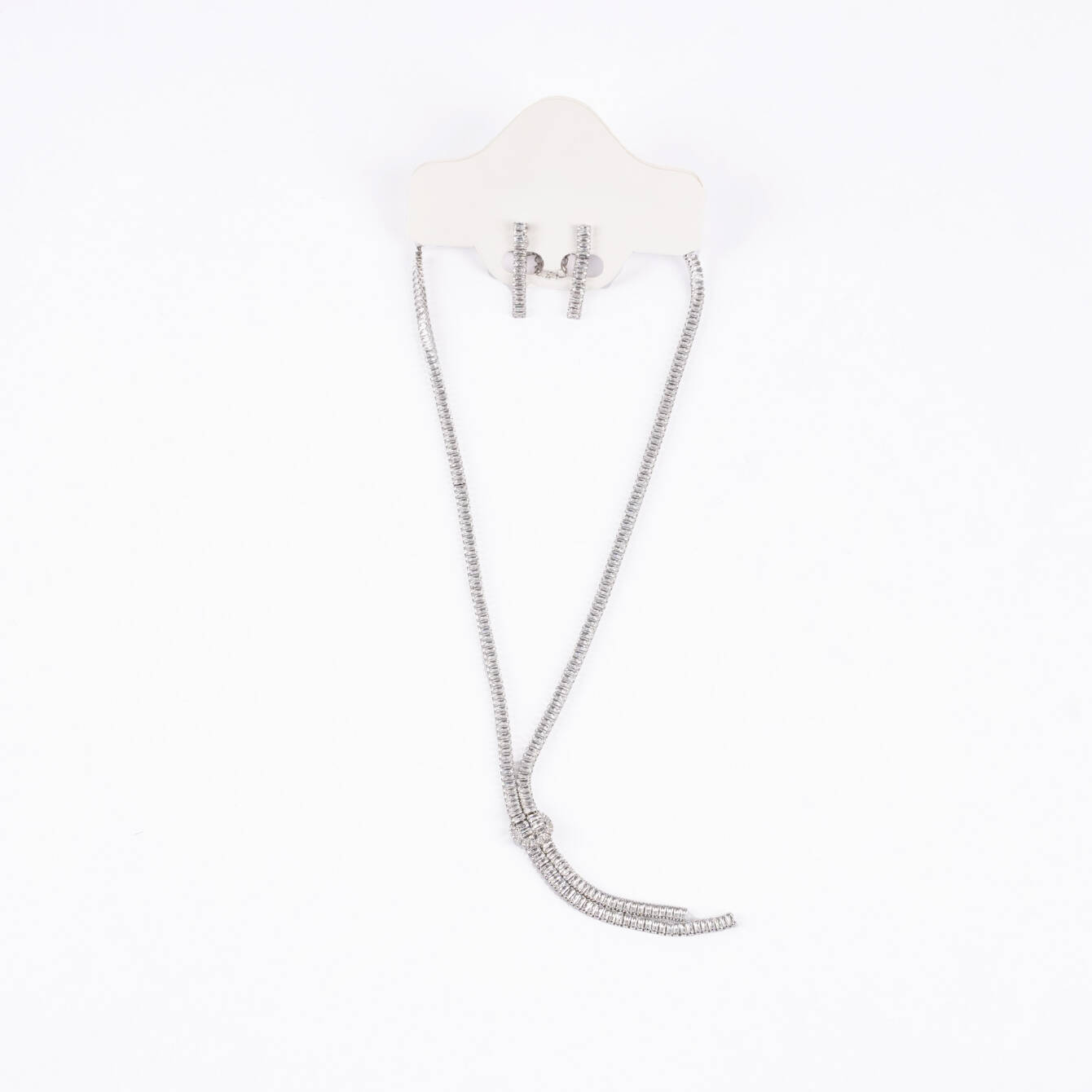 Modern Tasarımlı Takı Seti (Kolye ve Küpe) - 1