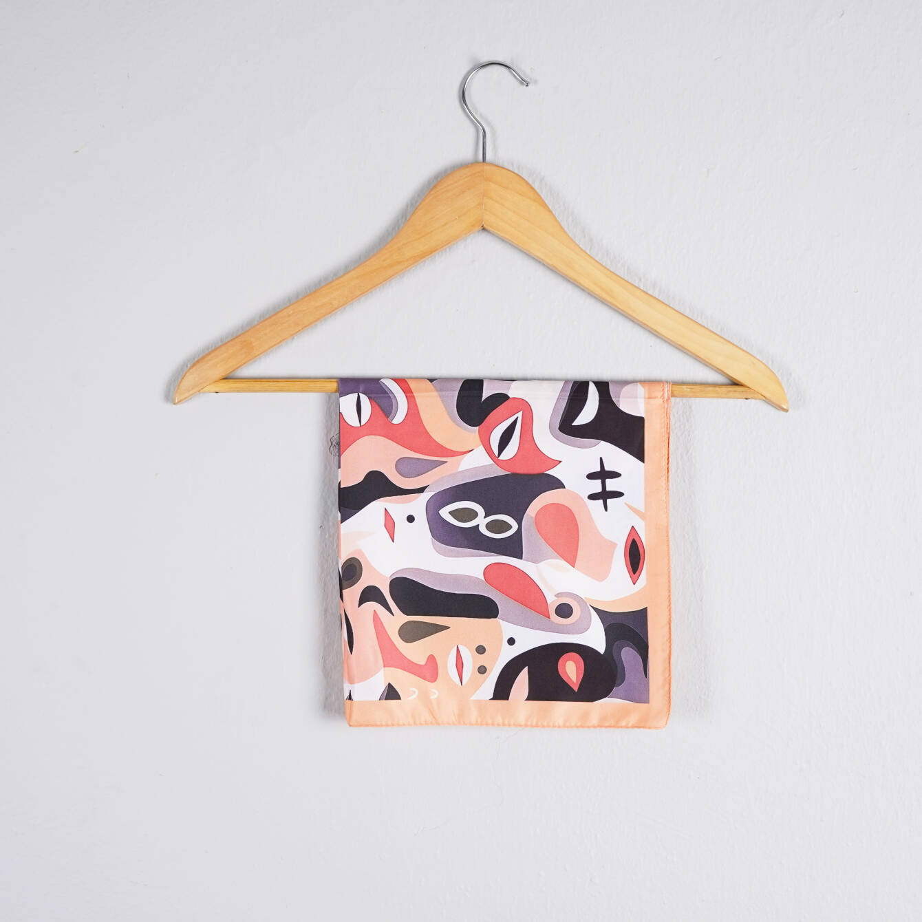 Modern ve Soyut Desenli Şık Fular - 3