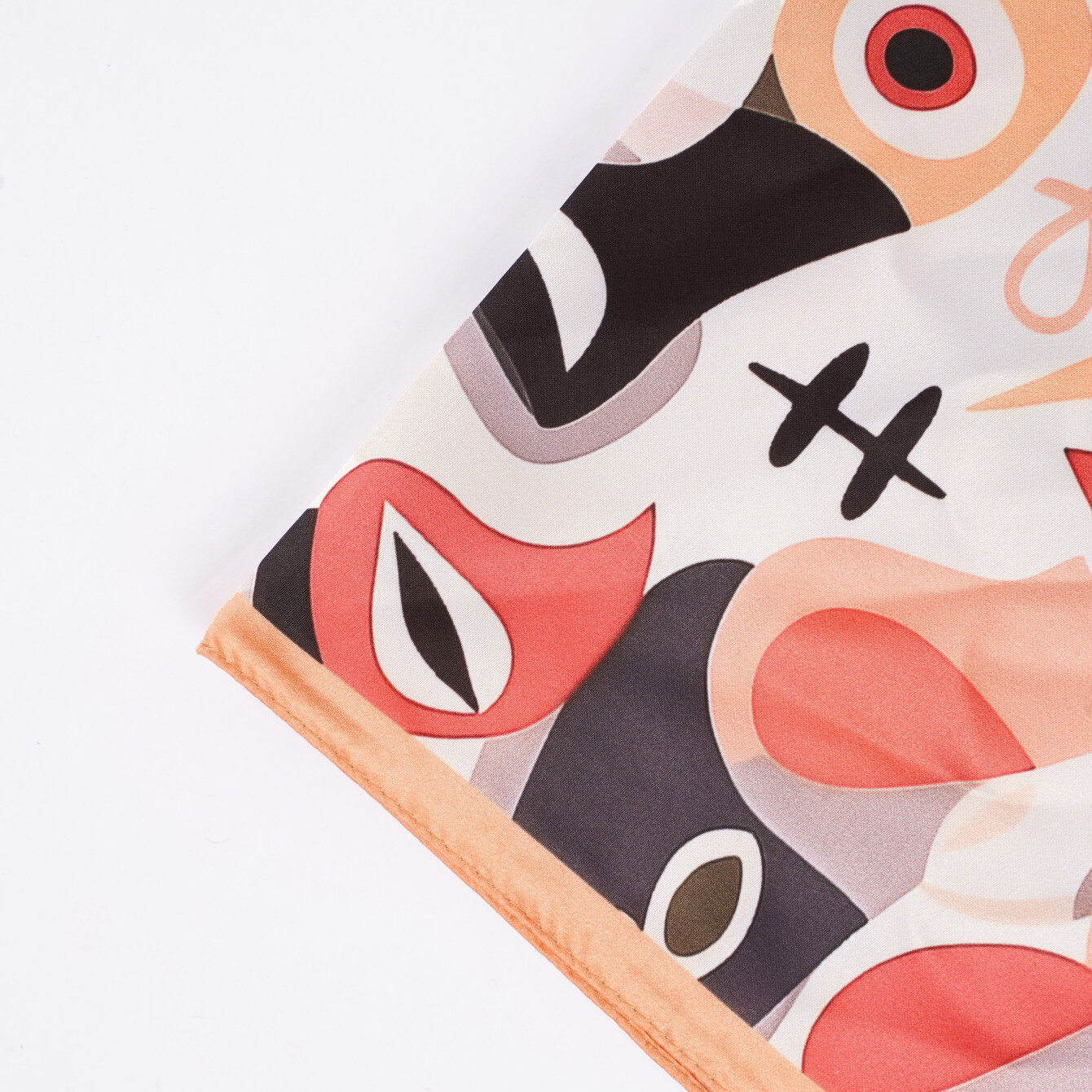 Modern ve Soyut Desenli Şık Fular - 5