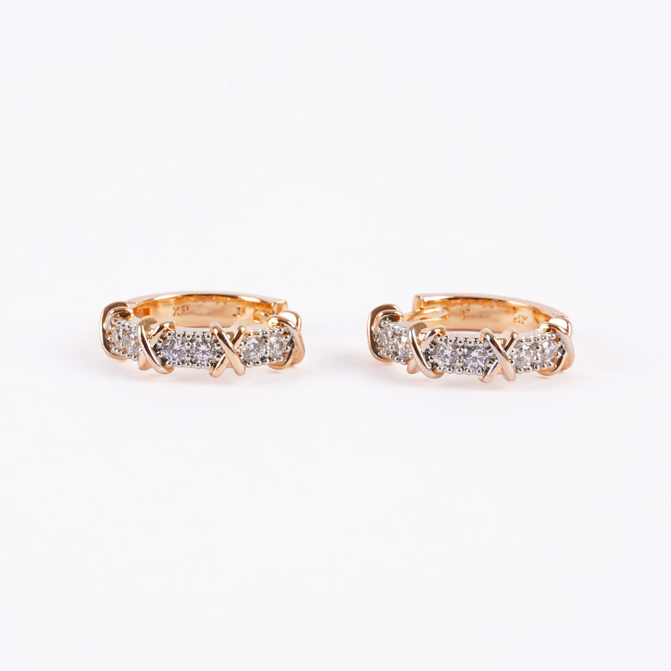 Şık Petek Desenli Küpe - Günlük ve Özel Kullanım - 2