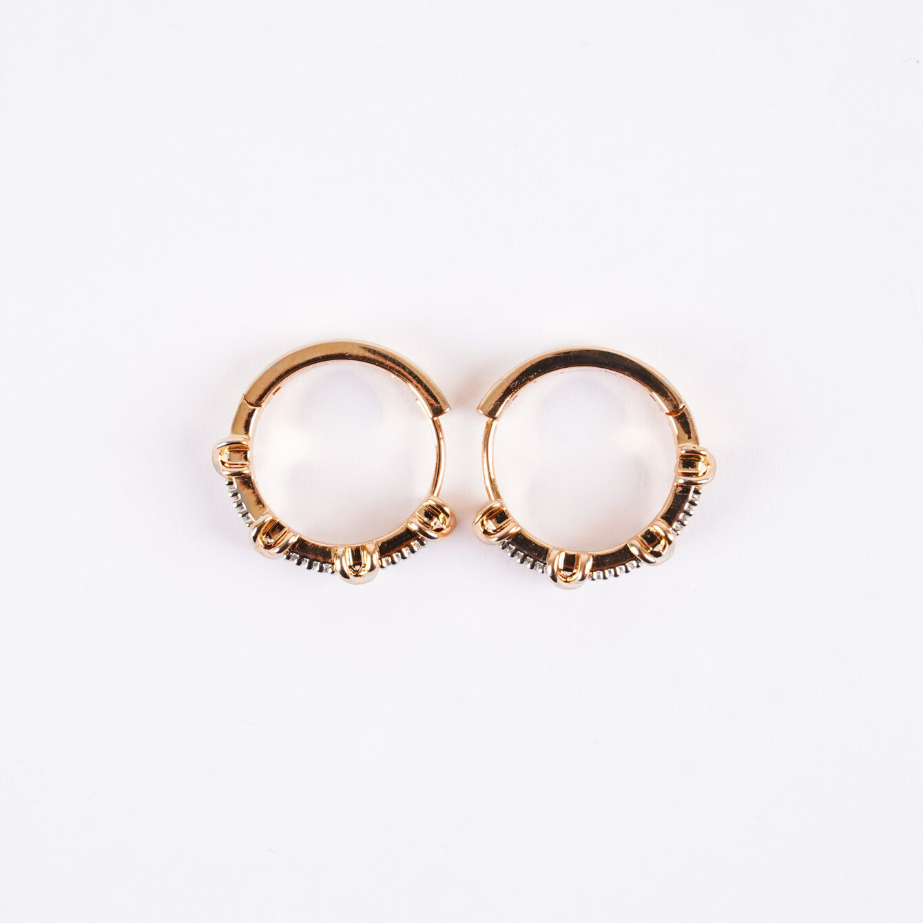 Şık Petek Desenli Küpe - Günlük ve Özel Kullanım - 3